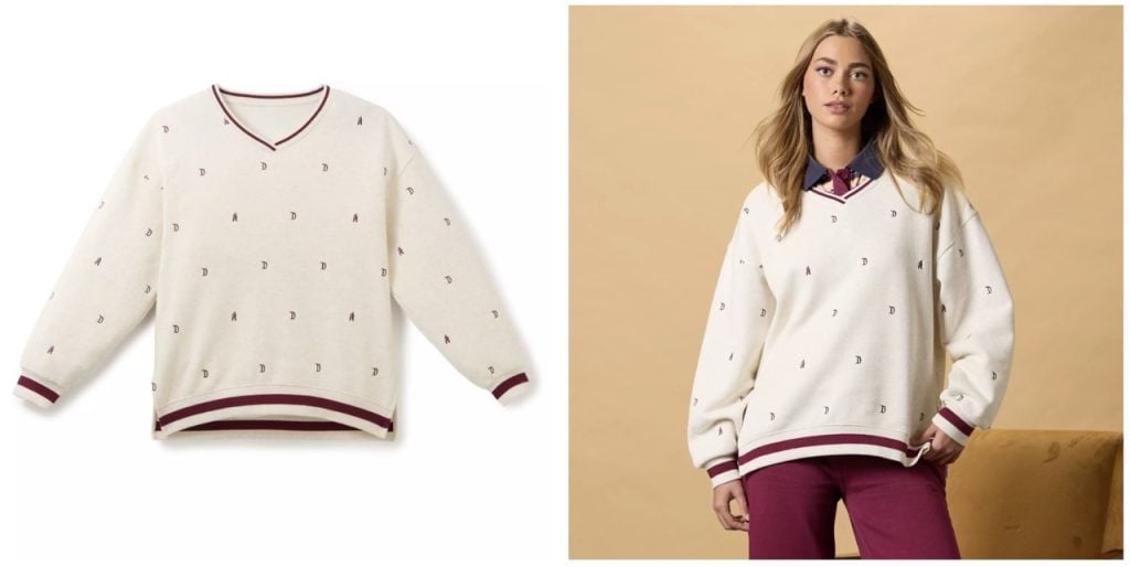 Disney merch Sweater Large | WDWINFO.COM New Disney Merch: Disneyland ‘D’ Collection Arrives Disney merch Sweater Large