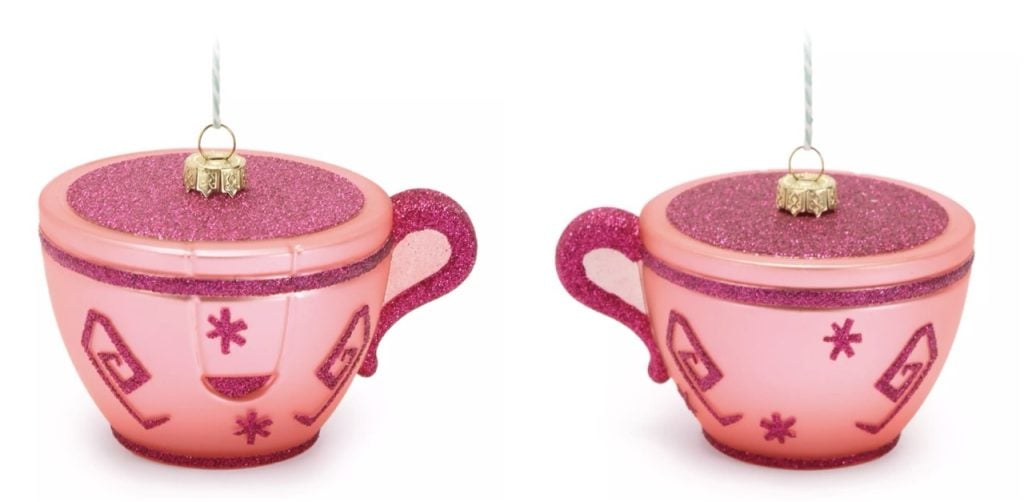 Glass Ornament Teacup Large | WDWINFO.COM New Glass Disney Ornaments for Your Holiday Decorating Glass Ornament Teacup Large