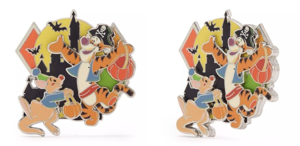 Halloween Pins Tigger Large | WDWINFO.COM New Halloween Disney Pins for 2026 with Pooh & The Muppets Halloween Pins Tigger Large