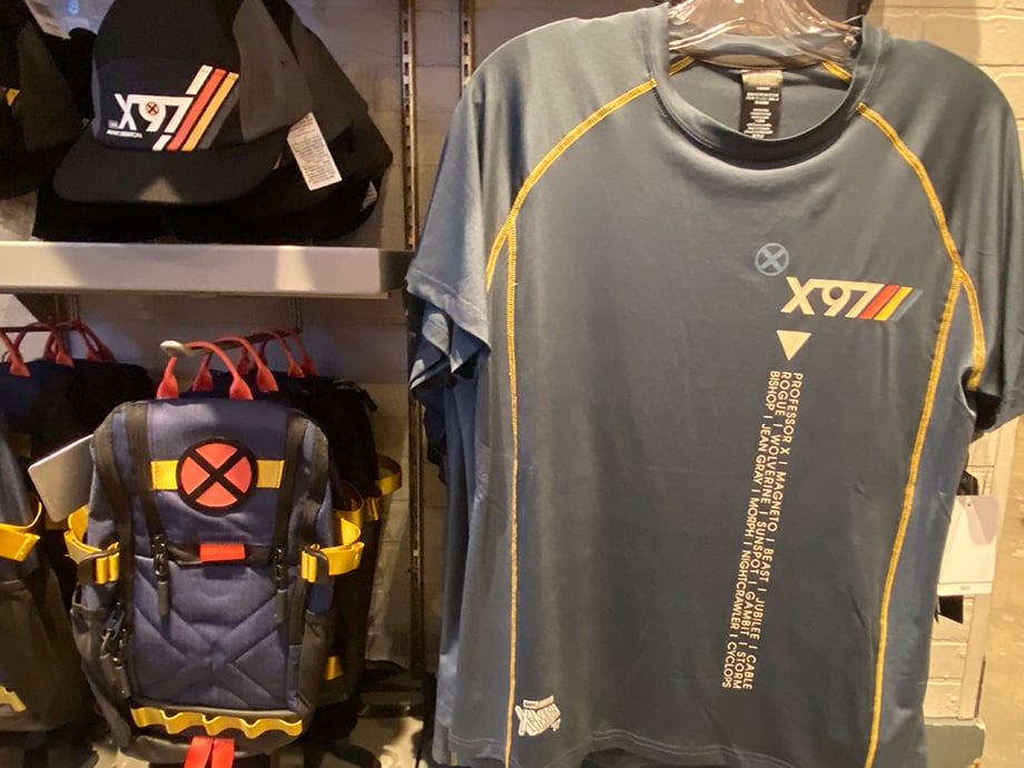 HatBackpakandtee | WDWINFO.COM All of the NEW ‘X-Men’97’ Merch at Disney Springs HatBackpakandtee 'X-Men 97' Hat, Backpack, and Active wear Tee'X-Men 97' Hat, Backpack, and Active wear Tee
