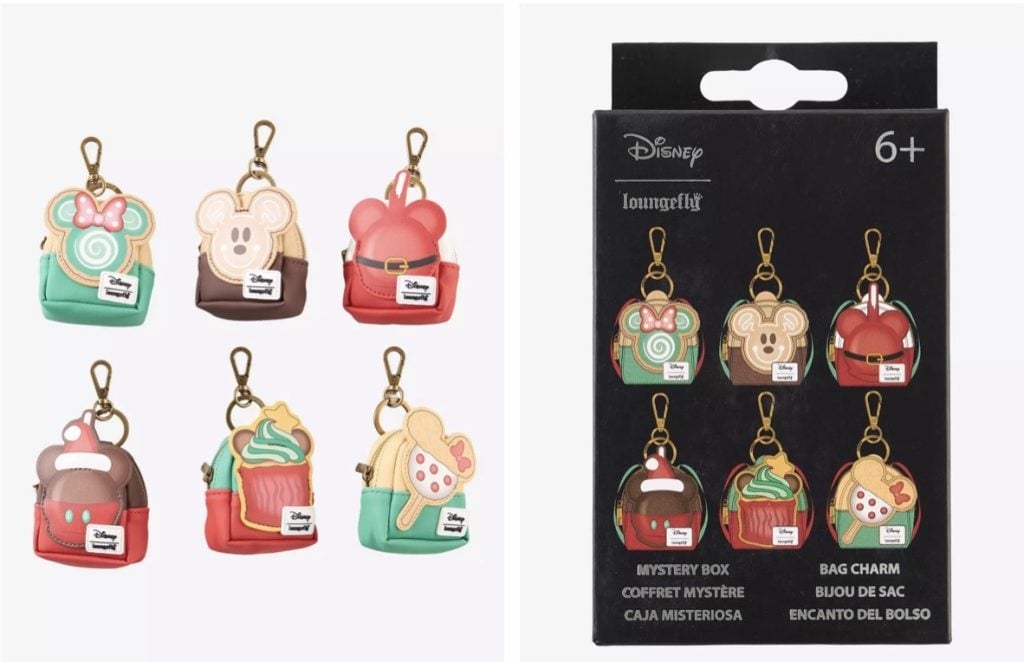 Hot Topic Disney Holiday Charns Large | WDWINFO.COM New Disney Blind Box Bag Charms & Pins Not to Miss! Hot Topic Disney Holiday Charns Large