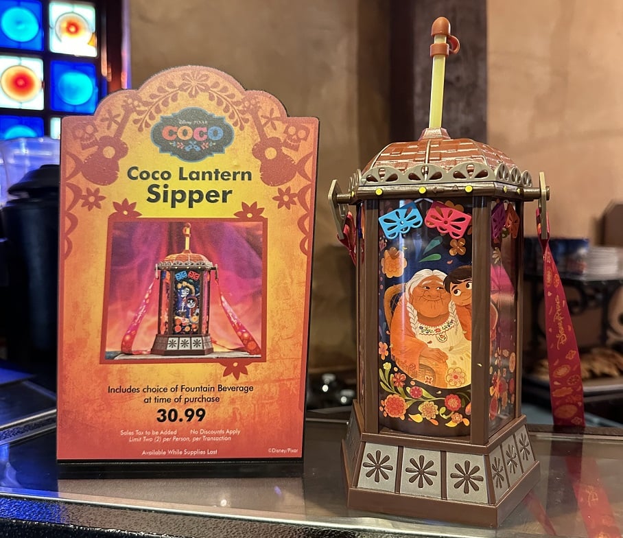 IMG_0477 | WDWINFO.COM New at Disneyland: Coco Sipper, Japan Plush & Construction IMG_0477 coco lantern sipper