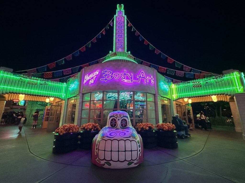 IMG_0761 | WDWINFO.COM Cars Land Halloween 2026: What to See and Do IMG_0761 Cars Land Halloween