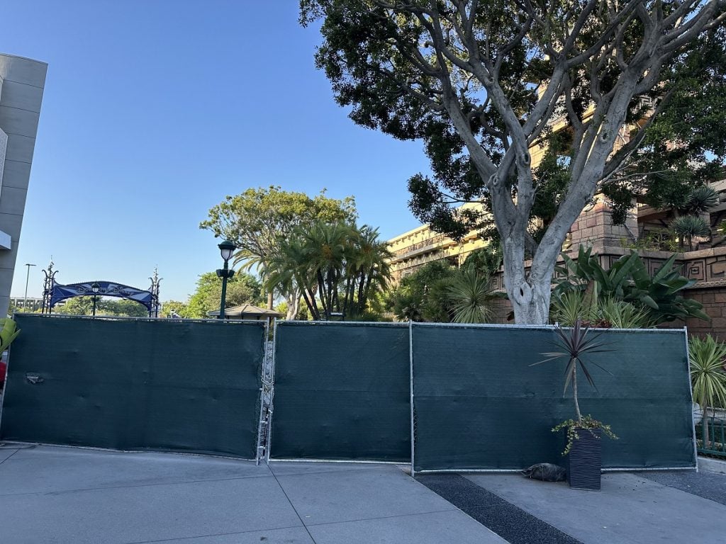 Disneyland Construction
