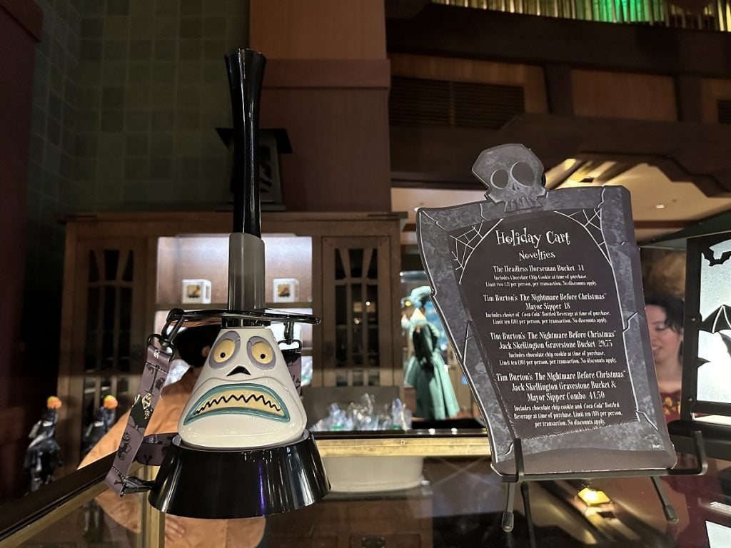 IMG_3218 | WDWINFO.COM New Nightmare Before Christmas Display at Grand Californian IMG_3218 The Nightmare Before Christmas