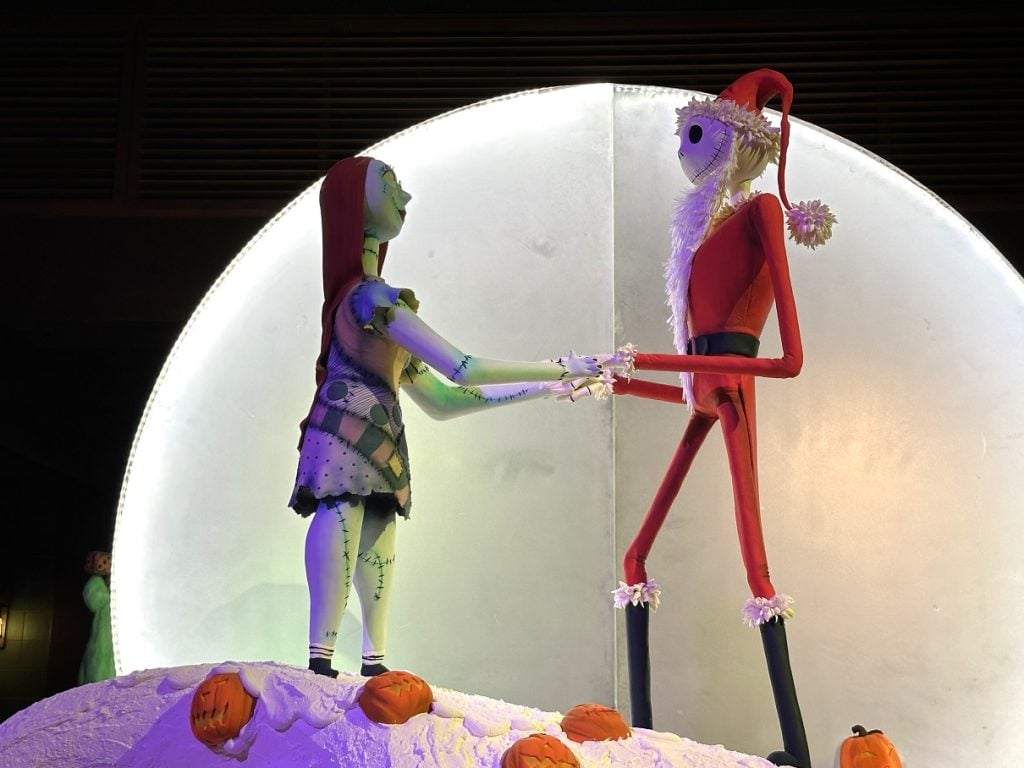 IMG_3231 | WDWINFO.COM New Nightmare Before Christmas Display at Grand Californian IMG_3231 Nightmare Before Christmas