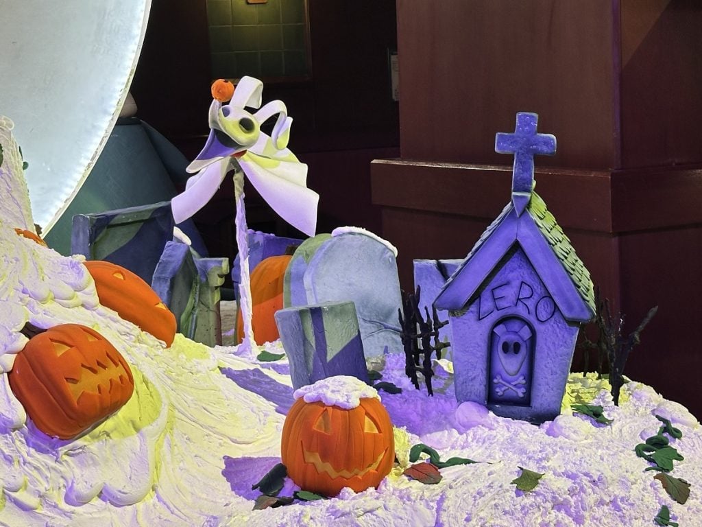 IMG_3232 | WDWINFO.COM New Nightmare Before Christmas Display at Grand Californian IMG_3232 Nightmare Before Christmas