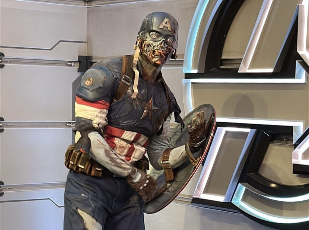 IMG_3450 | WDWINFO.COM Zombie Captain America Makes Surprise D23 Night Return IMG_3450 Zombie Captain America