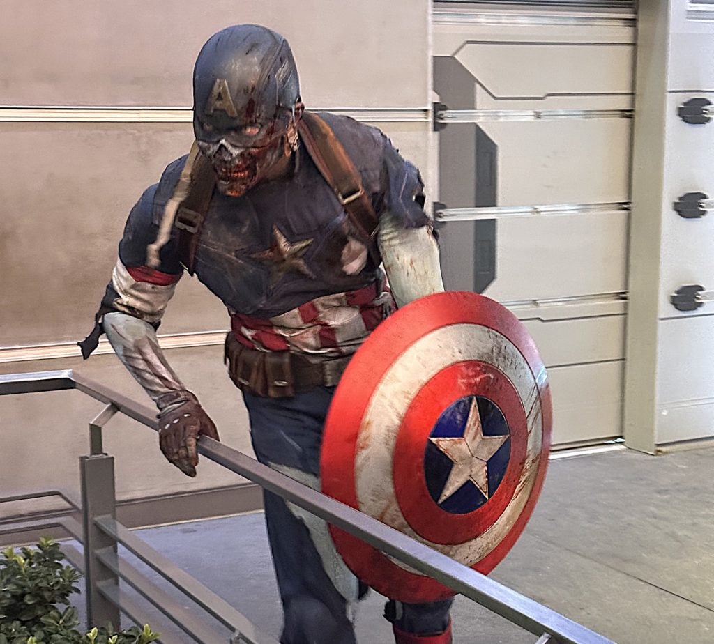 IMG_3470 | WDWINFO.COM Zombie Captain America Makes Surprise D23 Night Return IMG_3470 Zombie Captain America