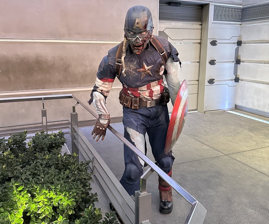 Zombie Captain America Makes Surprise D23 Night Return IMG_3474