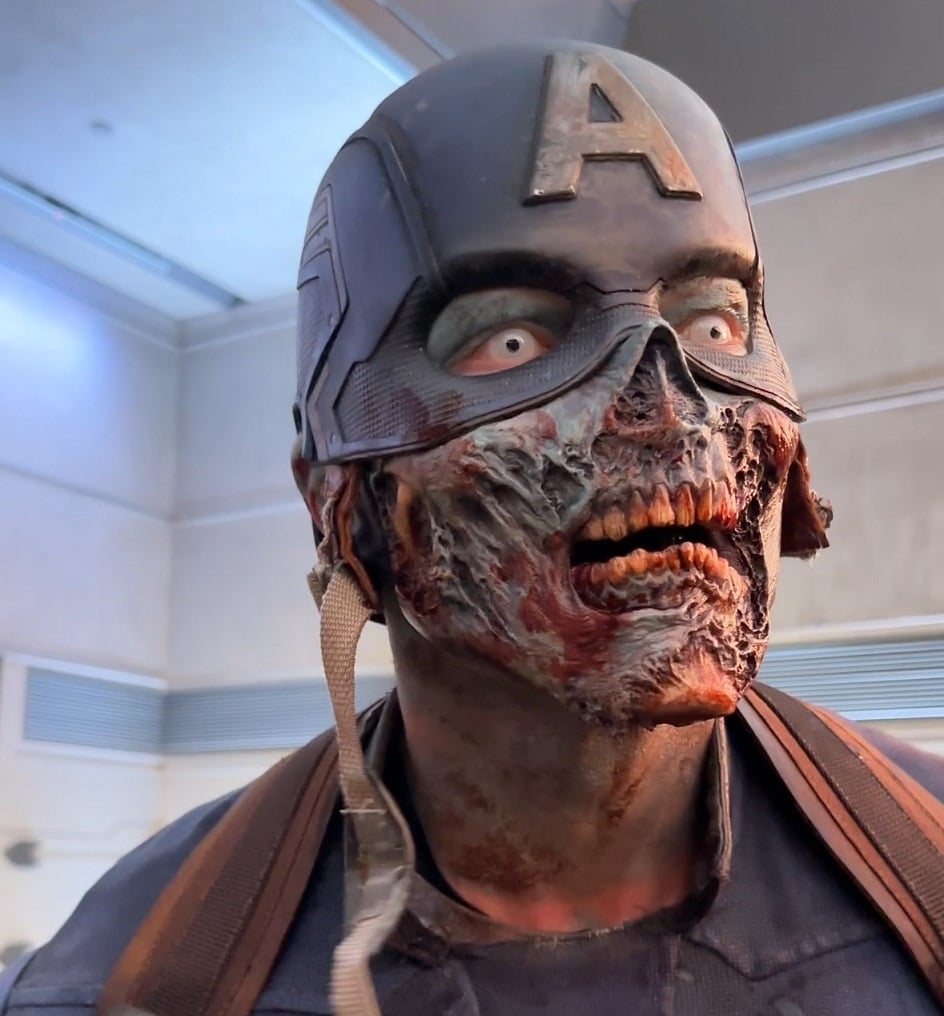 IMG_3580f | WDWINFO.COM Zombie Captain America Makes Surprise D23 Night Return IMG_3580f Zombie Captain America