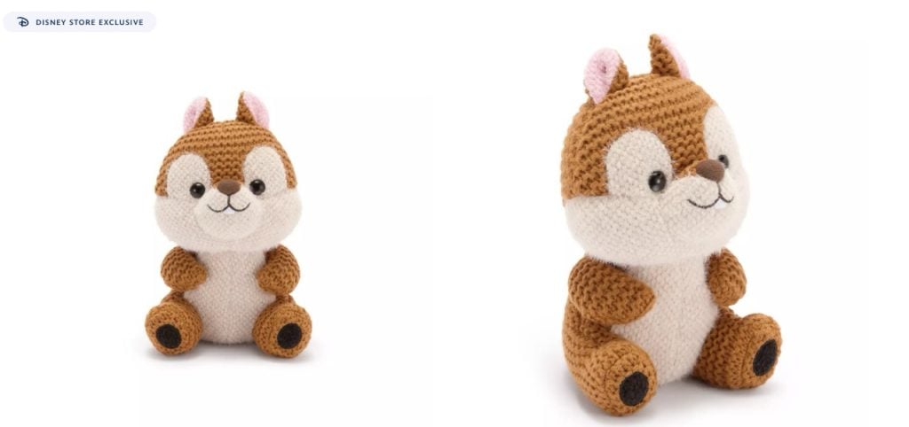 Plush Disney Chip Large | WDWINFO.COM Adorable New Disney Cozy Companions Collection Plush Disney Chip Large
