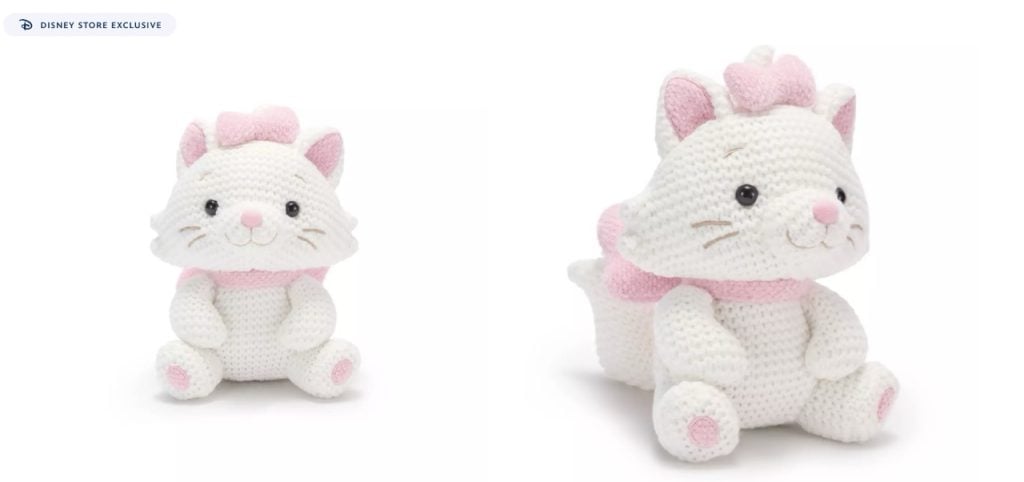 Plush Disney Marie Large | WDWINFO.COM Adorable New Disney Cozy Companions Collection Plush Disney Marie Large