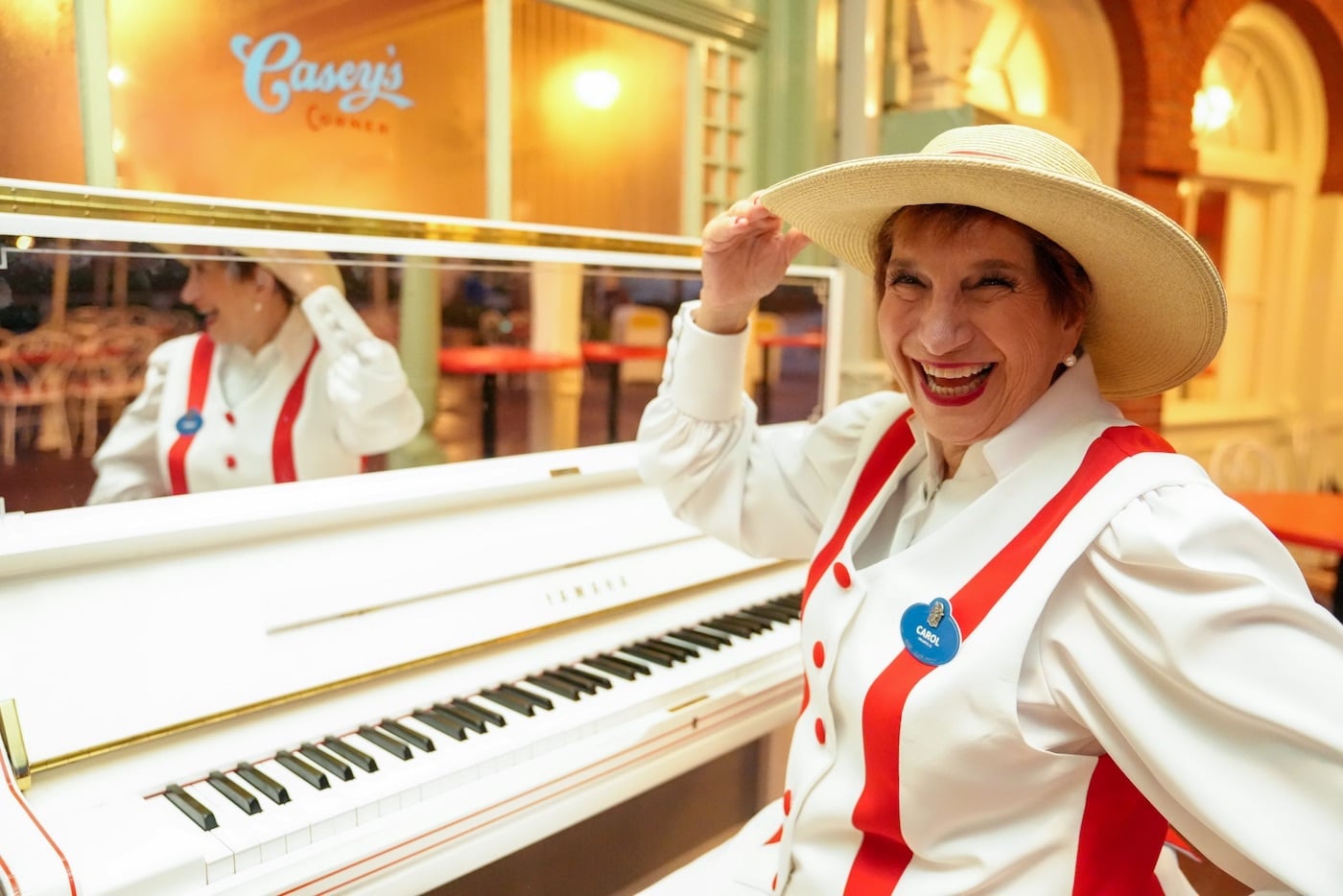 Longtime EPCOT Pianist Carol Stein Returns at Casey's Corner