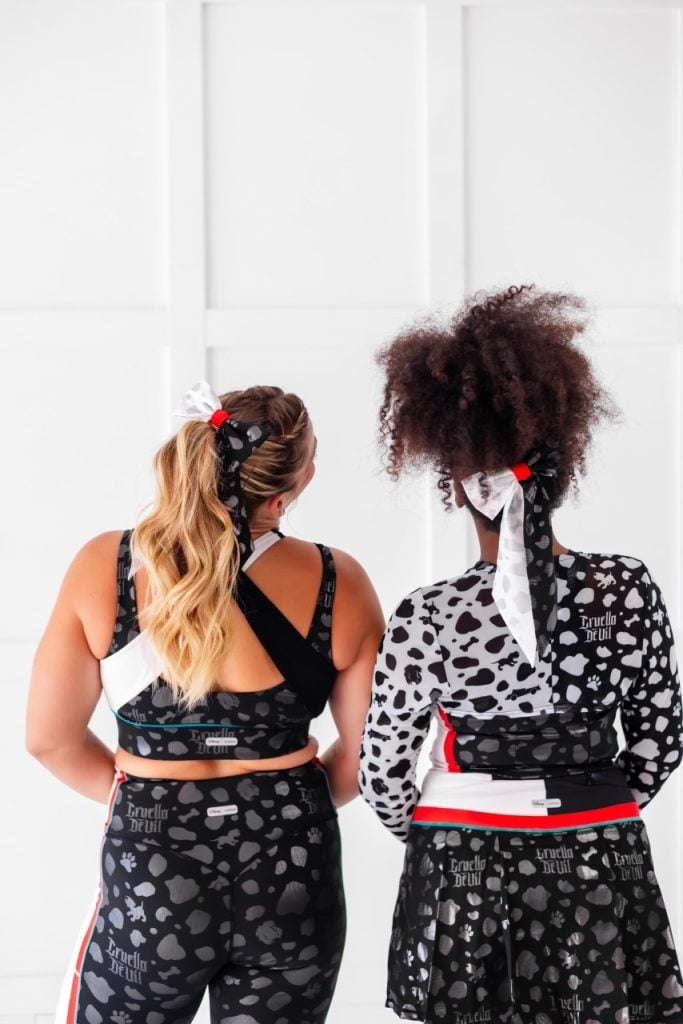 disney crowned athletics halloween merch - 2 | WDWINFO.COM NEW Disney Halloween Activewear Features Jack, Sally & Cruella disney crowned athletics halloween merch - 2
