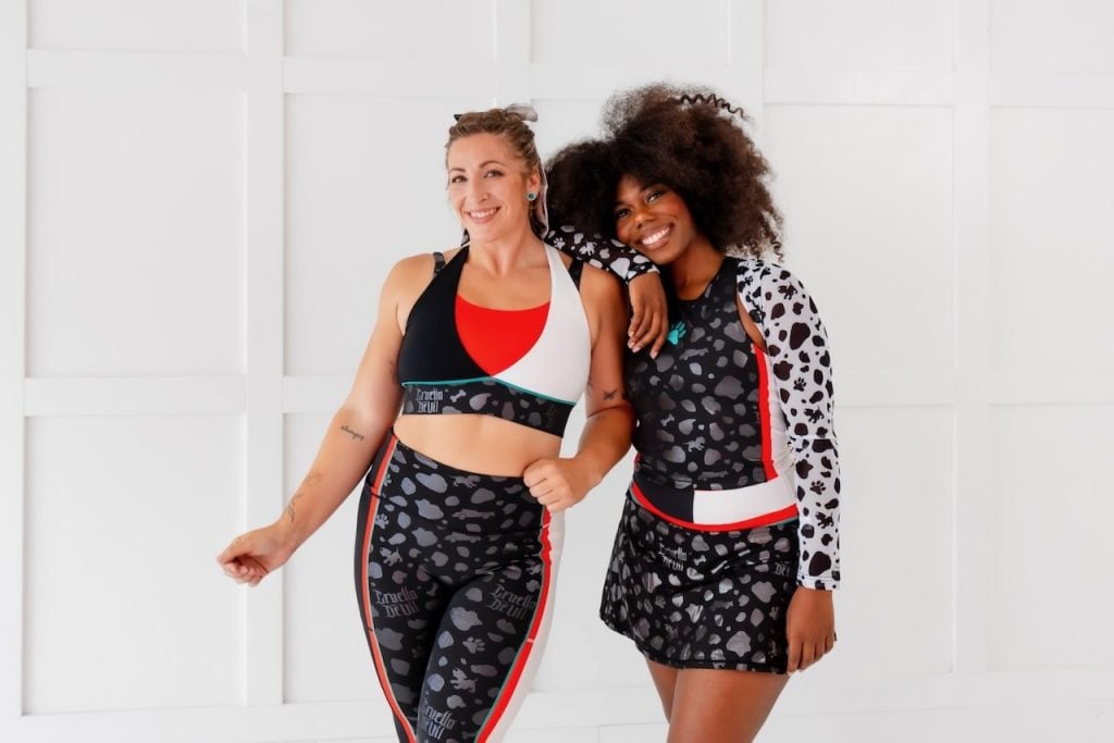 disney crowned athletics halloween merch - 6 | WDWINFO.COM NEW Disney Halloween Activewear Features Jack, Sally & Cruella disney crowned athletics halloween merch - 6