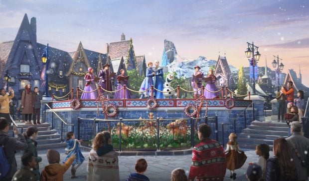 Disneyland Paris Reveals a Spectacular First Christmas for World of Frozen disneyland paris holidays 2026 - 1
