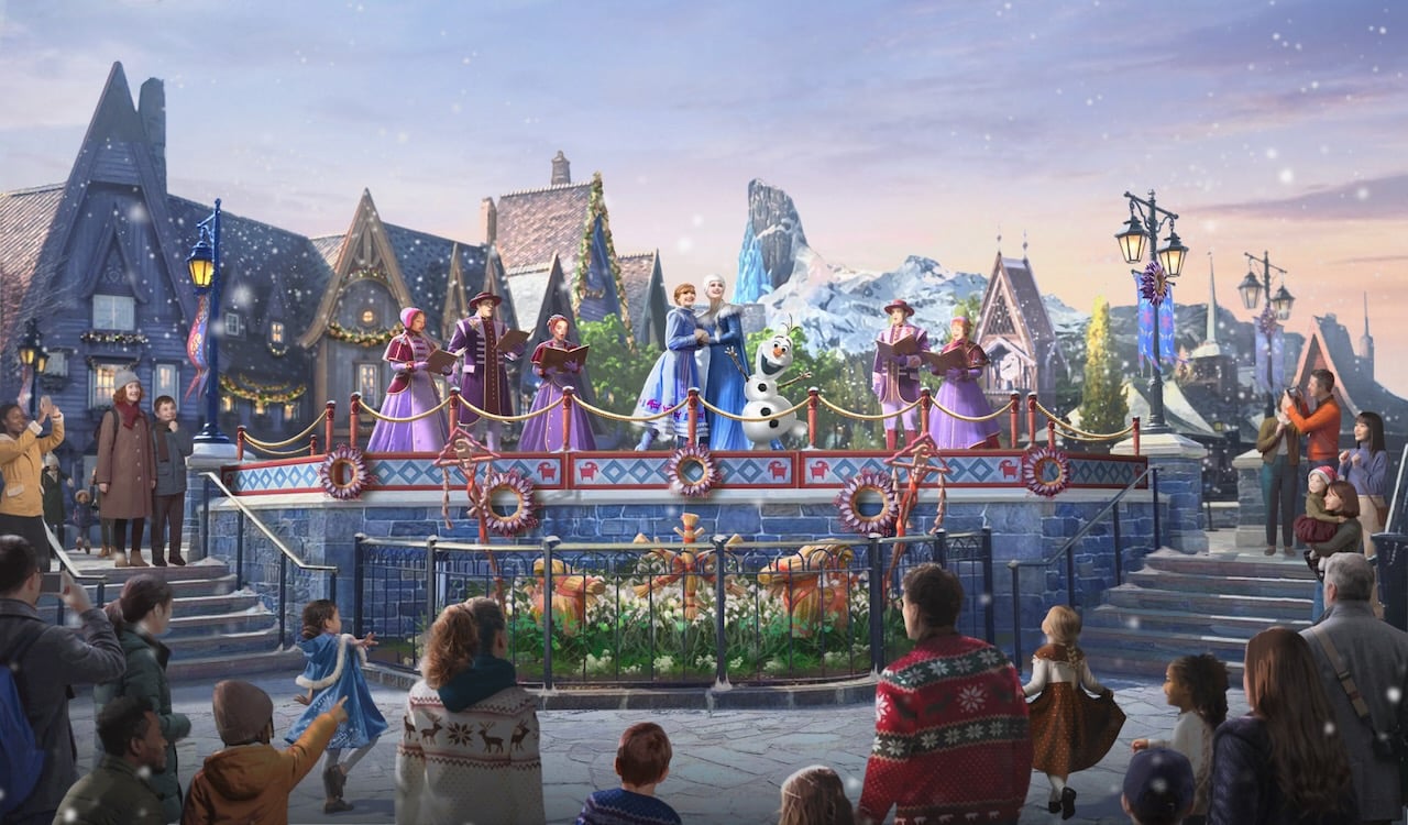 Disneyland Paris Reveals a Spectacular First Christmas for World of Frozen disneyland paris holidays 2026 - 1