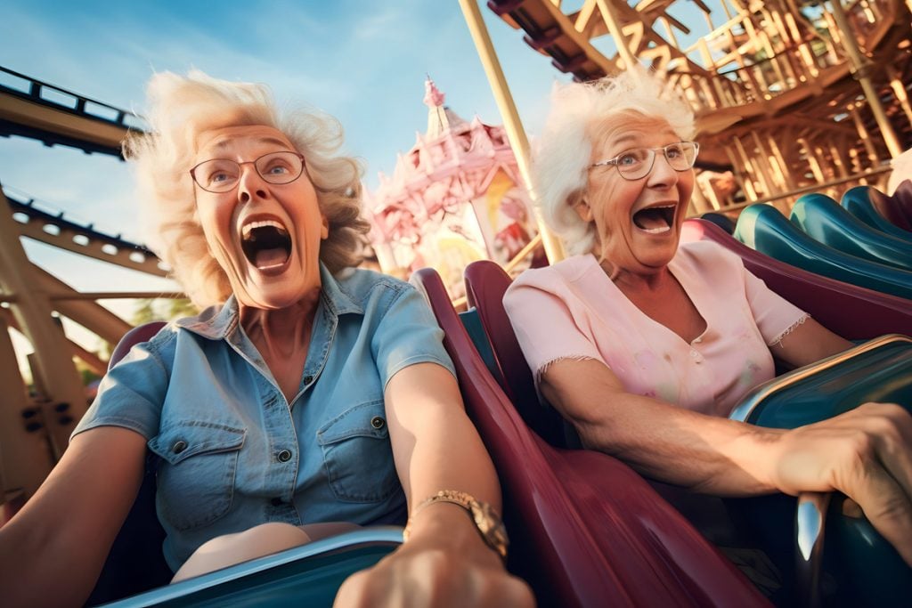 older-women-roller-coaster-AdobeStock_677769810 | WDWINFO.COM Tips for Visiting Walt Disney World With Older Adults older-women-roller-coaster-AdobeStock_677769810