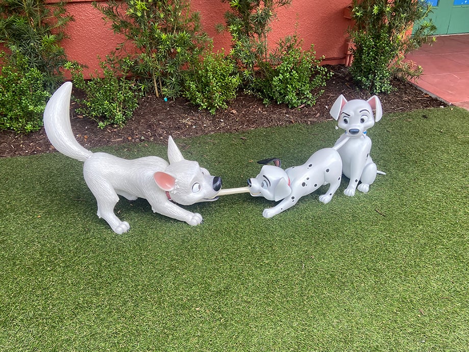 patch penny bolt | WDWINFO.COM All of the NEW Critters in Animation Courtyard patch penny bolt bolt, patch, and penny fighting over a bone