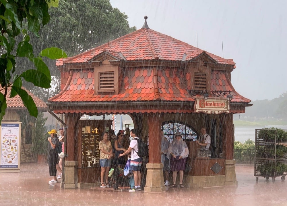 rain-germany-epcot-01 | WDWINFO.COM 3 Things I Don’t Think You Need to Do on Every Disney World Trip rain-germany-epcot-01