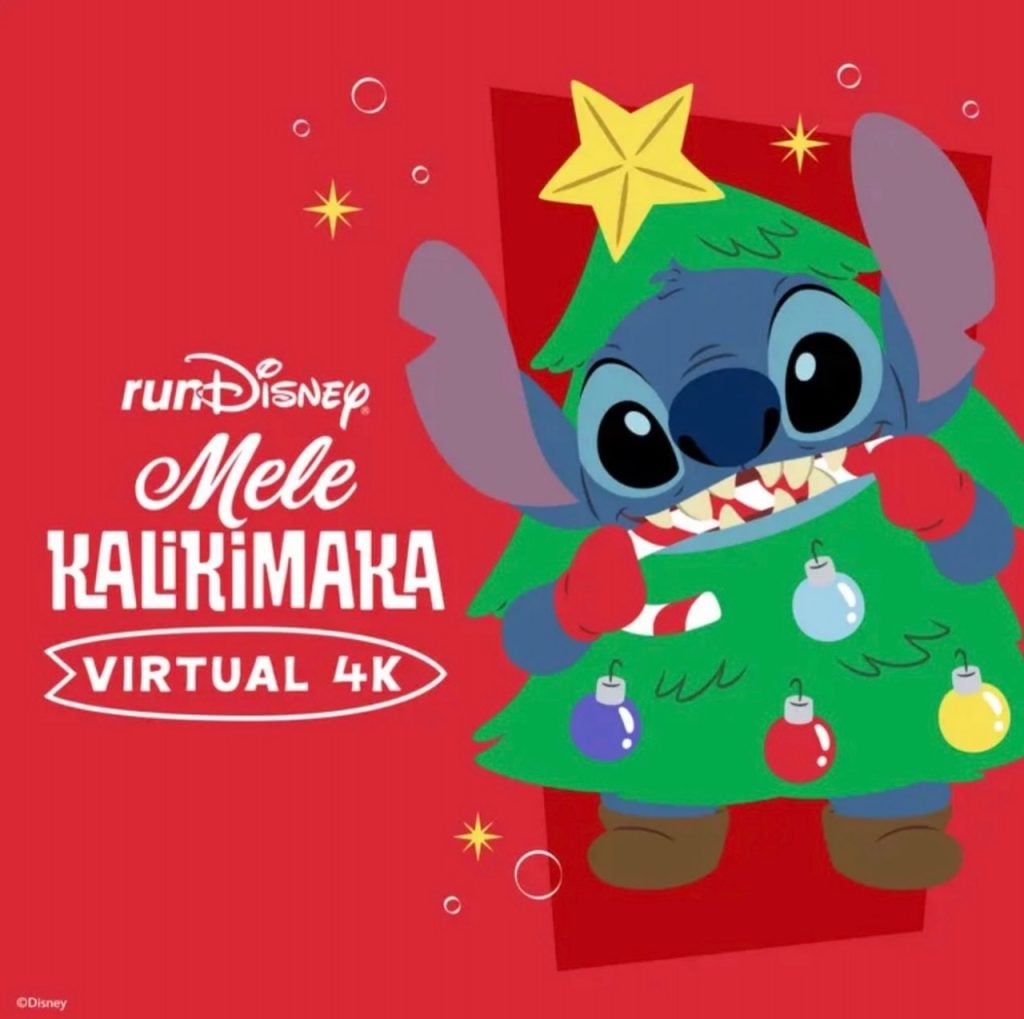 runDisney 2026 virtual 12ks of christmas - 3 | WDWINFO.COM Stitch Crashes the 2026 runDisney Virtual 12Ks of Christmas runDisney 2026 virtual 12ks of christmas - 3