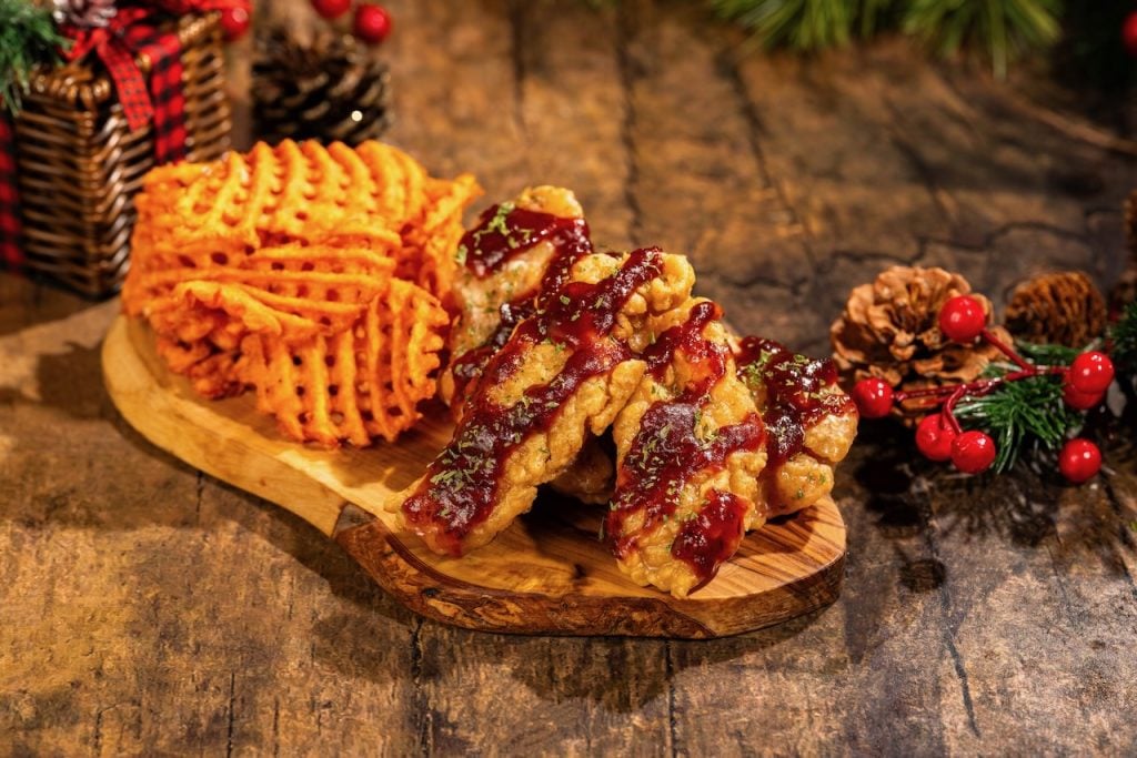 2026-WDW-MVMCP-Foodie-Guide-ChickenStrips | WDWINFO.COM The 2026 Mickey’s Very Merry Christmas Party Foodie Guide is HERE! 2026-WDW-MVMCP-Foodie-Guide-ChickenStrips