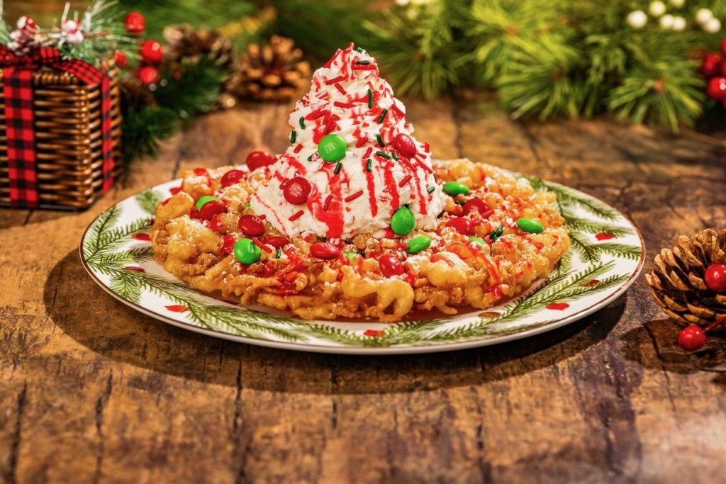 2026-WDW-MVMCP-Foodie-Guide-FunnelCake | WDWINFO.COM The 2026 Mickey’s Very Merry Christmas Party Foodie Guide is HERE! 2026-WDW-MVMCP-Foodie-Guide-FunnelCake