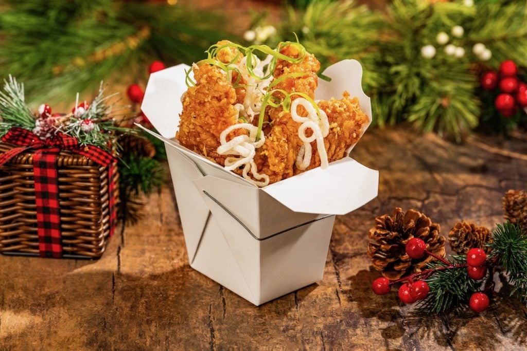 2026-WDW-MVMCP-Foodie-Guide-OrangeChickenStrips | WDWINFO.COM The 2026 Mickey’s Very Merry Christmas Party Foodie Guide is HERE! 2026-WDW-MVMCP-Foodie-Guide-OrangeChickenStrips