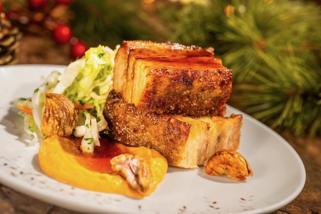 2026-WDW-MVMCP-Foodie-Guide-PorkBelly | WDWINFO.COM The 2026 Mickey’s Very Merry Christmas Party Foodie Guide is HERE! 2026-WDW-MVMCP-Foodie-Guide-PorkBelly