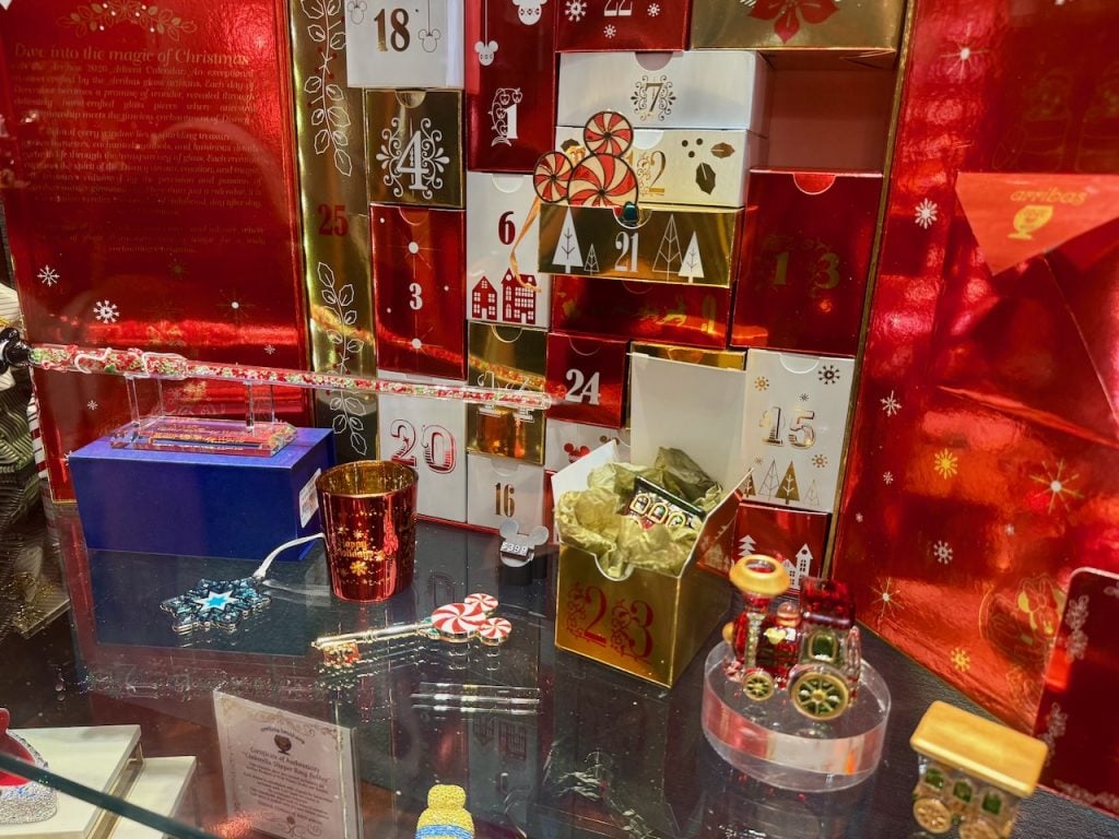 2026 disney arribas bros advent calendar chloe - 3 | WDWINFO.COM NEW Disney Glass & Collectibles Advent Calendar Is Adorable! 2026 disney arribas bros advent calendar chloe - 3