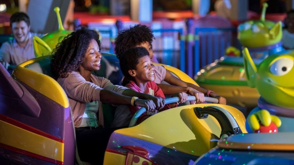 Alien-Swirling-Saucers-at-Disney-World | WDWINFO.COM Alien Swirling Saucers Gets a NEW Holiday Playlist at Disney World Alien-Swirling-Saucers-at-Disney-World