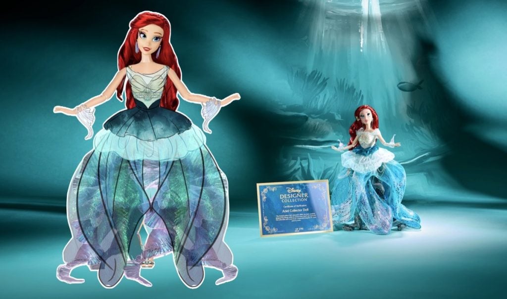 Ariel Doll Large | WDWINFO.COM New Release Disney Dolls: Ariel & Charlotte La Bouff Ariel Doll Large