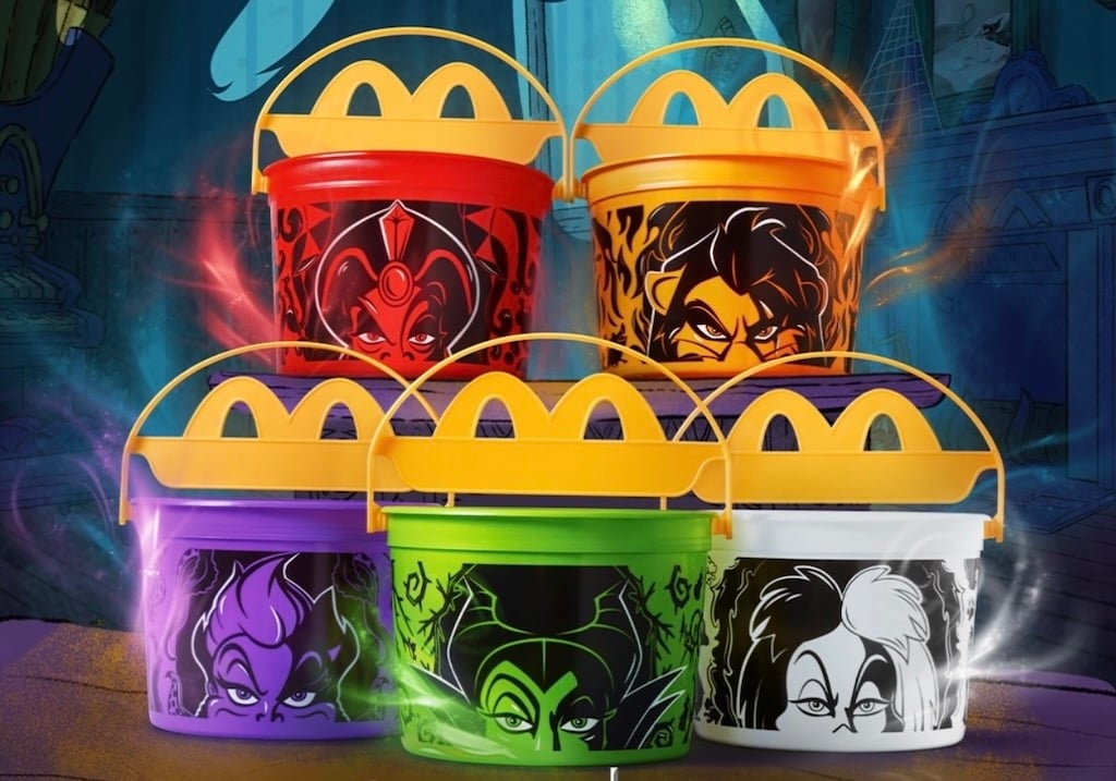 NEW Disney Villains Boo Buckets Coming to McDonald’s NEXT WEEK Boo Buckets 1