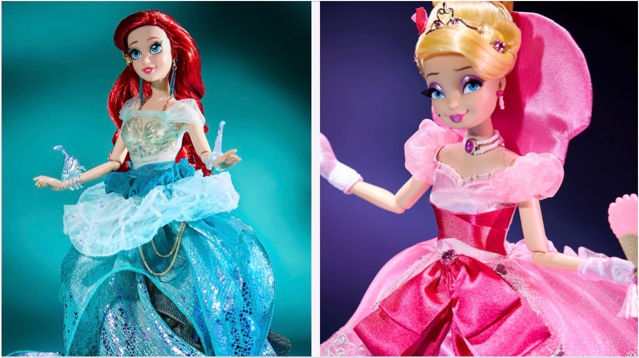 New Release Disney Dolls: Ariel & Charlotte La Bouff Disney Dolls Large