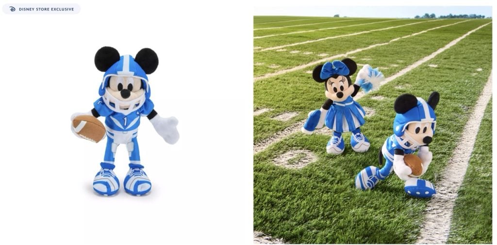 Disney Football Plush Mickey Large | WDWINFO.COM New Disney Football Plush Mini Bean Bag Characters Disney Football Plush Mickey Large