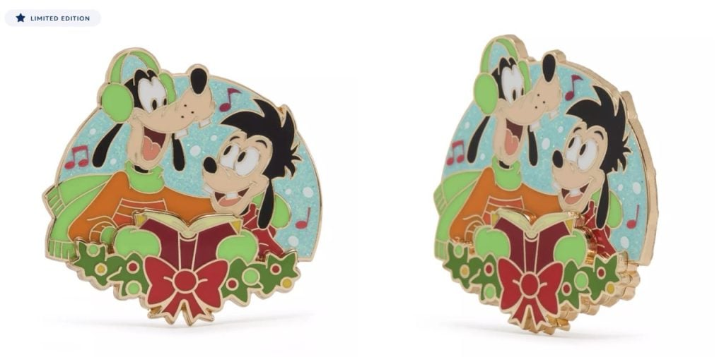 Disney Holiday Pins Goofy Large | WDWINFO.COM 3 New Holiday Disney Pins to Add to Your Collection! Disney Holiday Pins Goofy Large