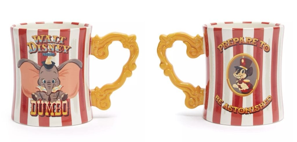 Disney Merch Dumbo Mug Large | WDWINFO.COM New Disney Merch: Holiday, Dumbo, Tumblers & Charms! Disney Merch Dumbo Mug Large
