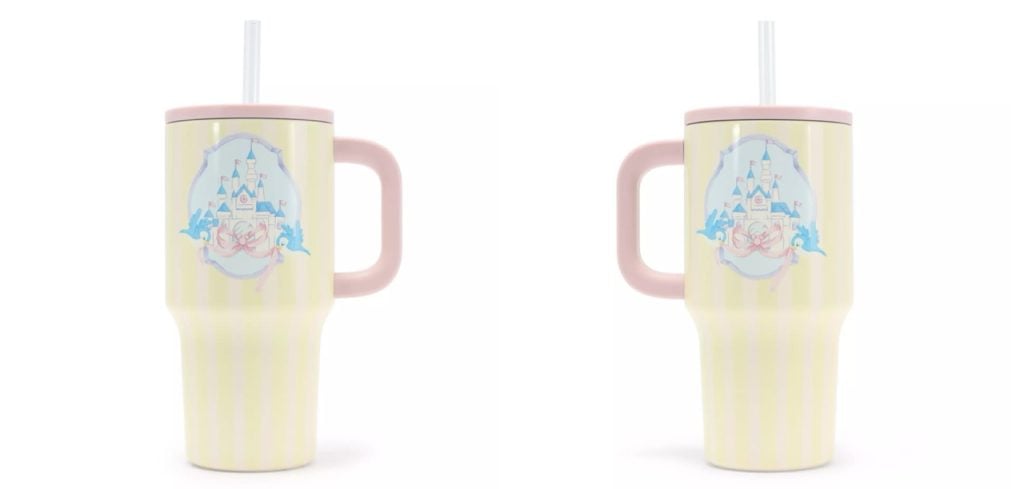 Disney Merch Fantasyland Tumbler Large | WDWINFO.COM New Disney Merch: Holiday, Dumbo, Tumblers & Charms! Disney Merch Fantasyland Tumbler Large