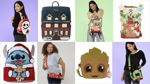 New Disney Loungefly Drop With Holiday Styles & Unique Characters Disney Merch Loungefly Header Large