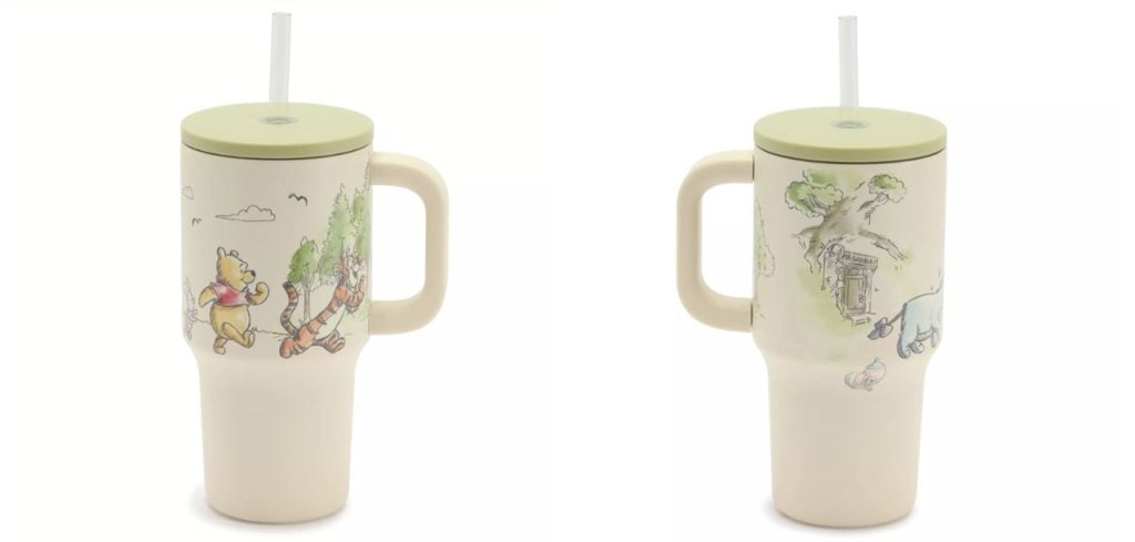 Disney Merch Pooh TUmbler Large | WDWINFO.COM New Disney Merch: Holiday, Dumbo, Tumblers & Charms! Disney Merch Pooh TUmbler Large