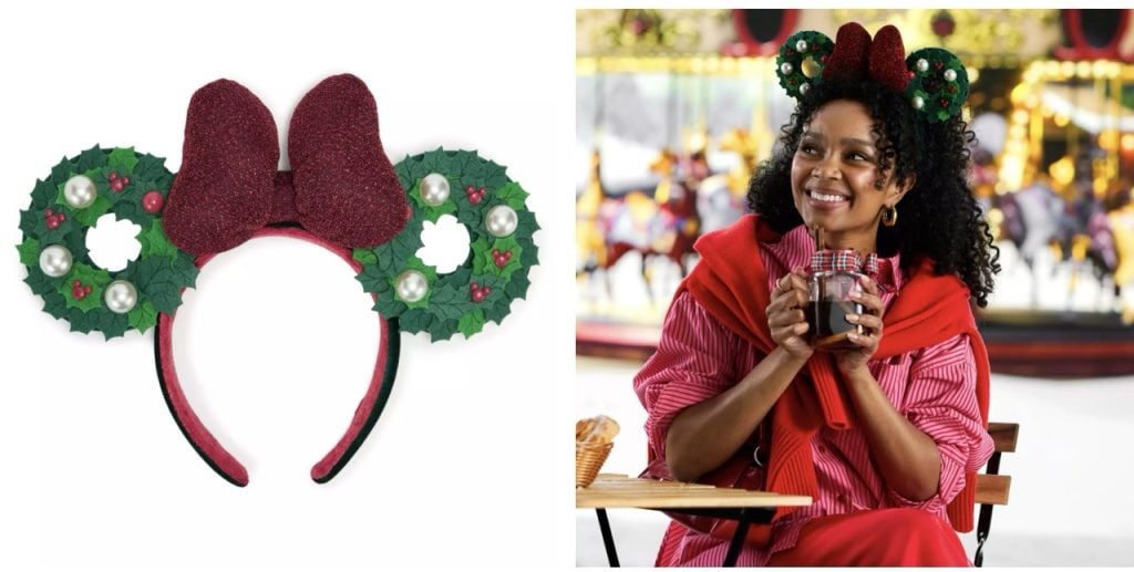 Disney Merch Wreath Ears Large | WDWINFO.COM New Disney Merch: Holiday, Harveys, Pooh & DS Japan! Disney Merch Wreath Ears Large