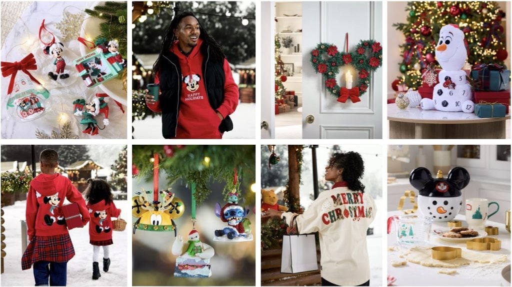 New Holiday Disney Merch: Homewares & Apparel Disney New Apparel and Homewares Header Large