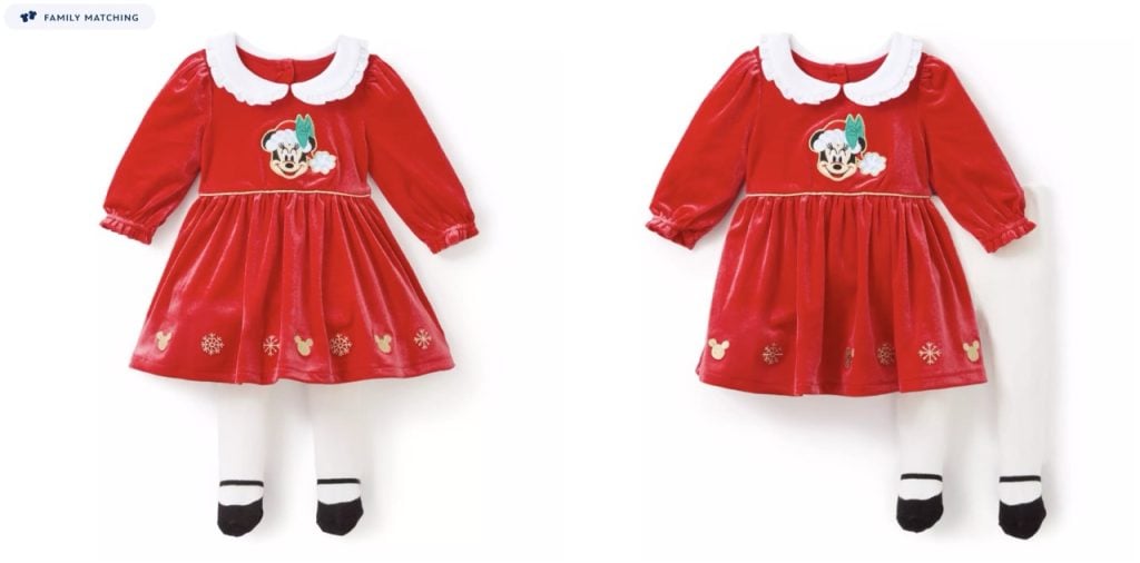 Disney New Apparel and Homewares Kids Red Dress Large | WDWINFO.COM New Holiday Disney Merch: Homewares & Apparel Disney New Apparel and Homewares Kids Red Dress Large