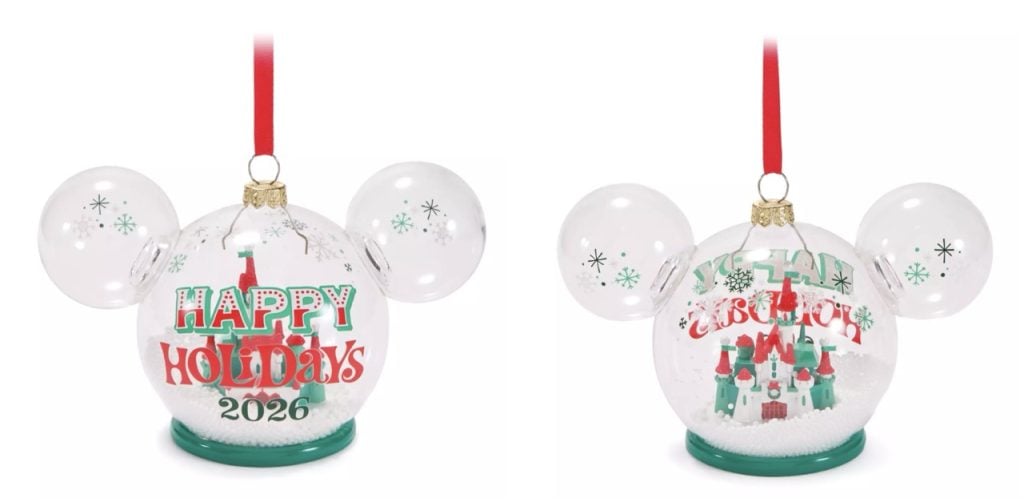 Disney New Apparel and Homewares Ornament Large | WDWINFO.COM New Holiday Disney Merch: Homewares & Apparel Disney New Apparel and Homewares Ornament Large