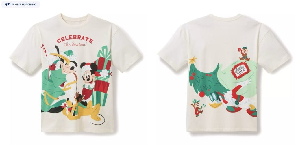 Disney New Apparel and Homewares T Shirt Large | WDWINFO.COM New Holiday Disney Merch: Homewares & Apparel Disney New Apparel and Homewares T Shirt Large