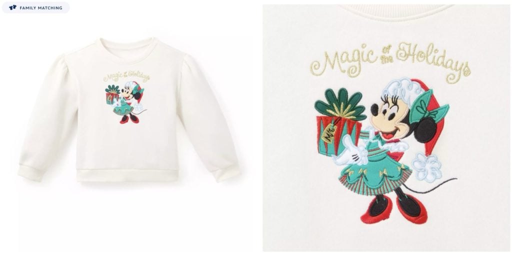 Disney New Apparel and Homewares White Large | WDWINFO.COM New Holiday Disney Merch: Homewares & Apparel Disney New Apparel and Homewares White Large