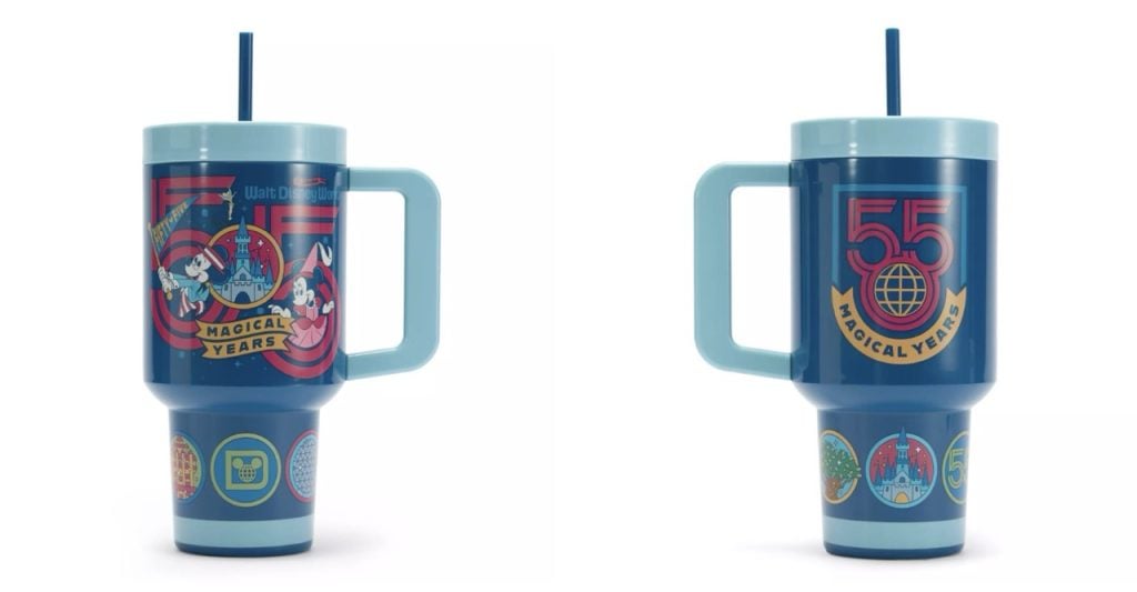 Disney World 55th Merch Cup Large | WDWINFO.COM Walt Disney World’s 55th Anniversary Collection Available Now! Disney World 55th Merch Cup Large