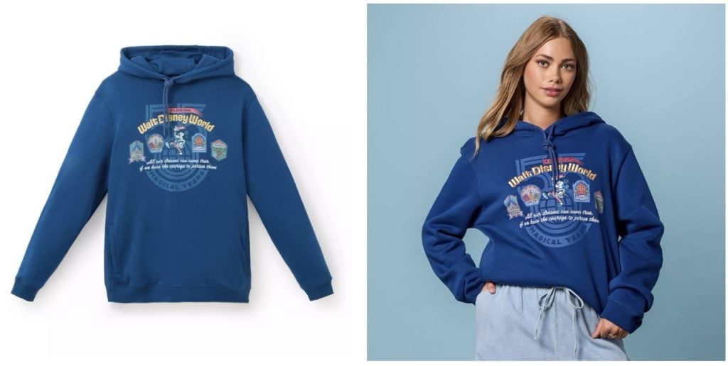 Disney World 55th Merch Hoodie Large | WDWINFO.COM Walt Disney World’s 55th Anniversary Collection Available Now! Disney World 55th Merch Hoodie Large