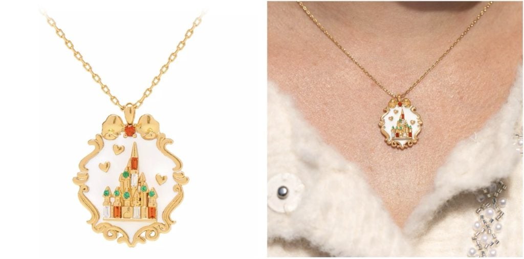 Girls Crew Holiday Disney Castle Large | WDWINFO.COM New Holiday Disney Parks Jewelry from Girls Crew Girls Crew Holiday Disney Castle Large